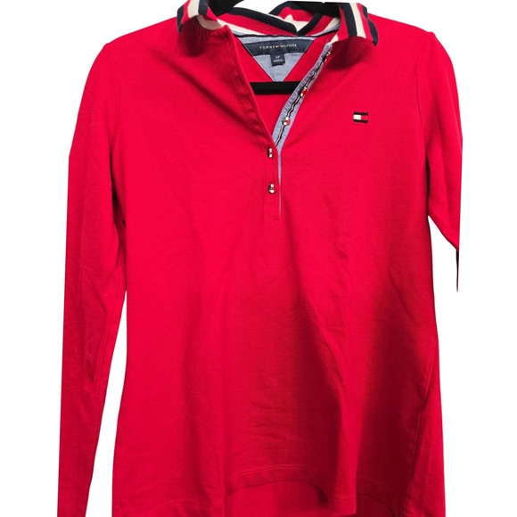 Tommy Hilfiger Red Knit Tops Bundle 2pcs Small coastal‎ Preppy Sporty  Casual - Picture 5 of 11